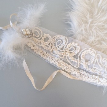 Bijoux de tête mariage Hats Bandeau plumes
