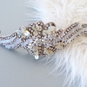 Bijoux de tête mariage Hats Strass Paillette