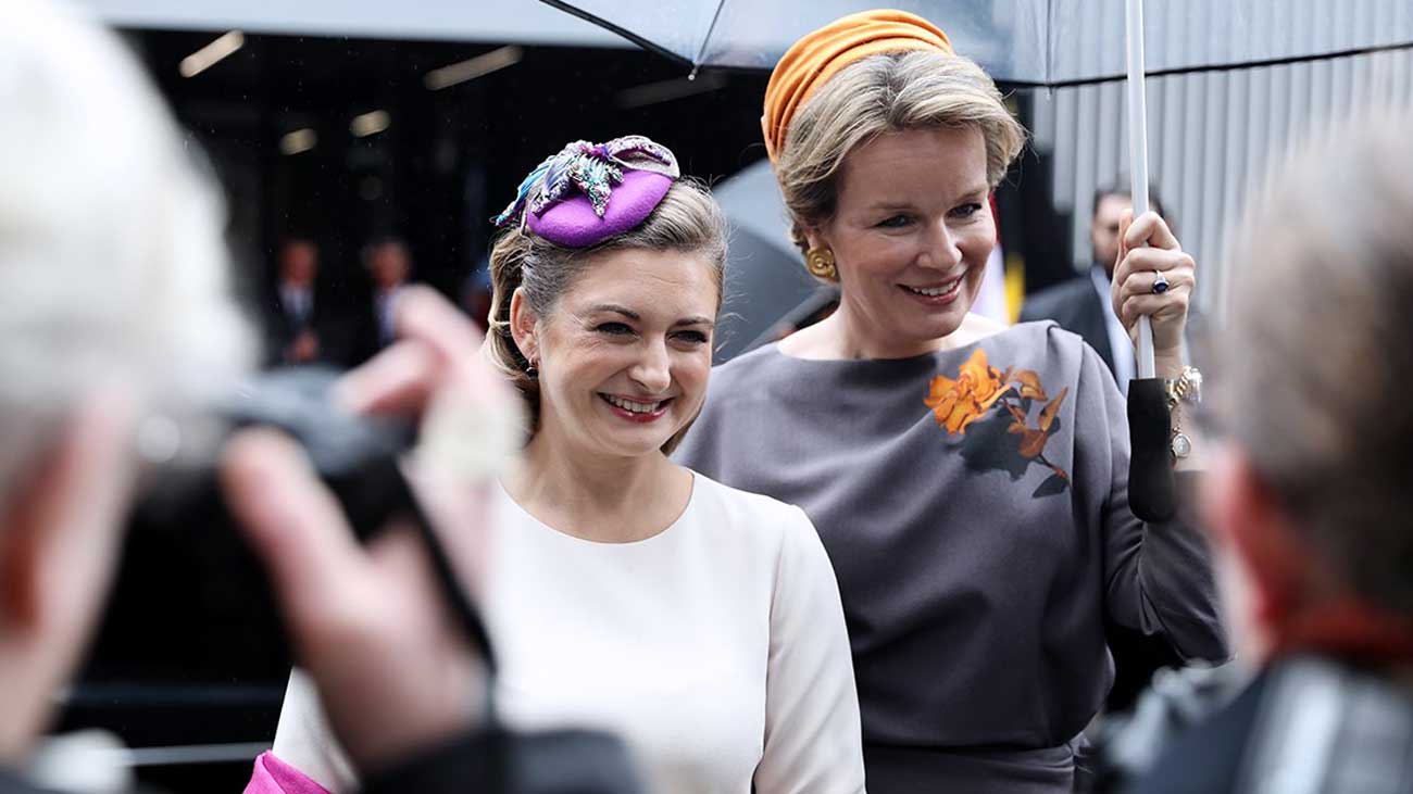 Visite de la reine Mathilde de Belgique au Luxembourg