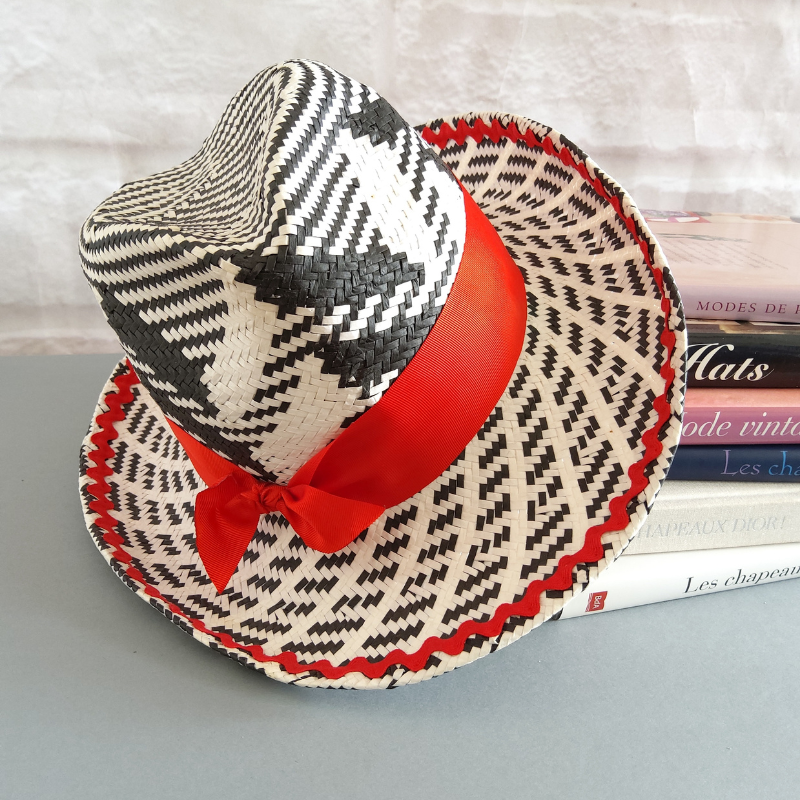 Chapeaux paille été SYLVIA MARTINEZ COUTURE HATS