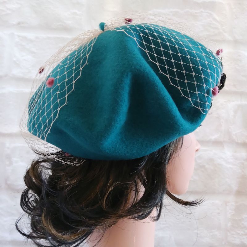 Émilie en Bleue Pétrole - Chapeau Casual – Image 6