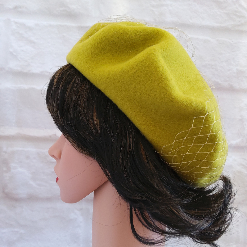 Émilie en vert anis - Chapeau Casual – Image 3