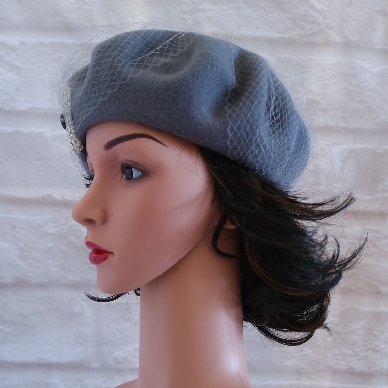 Émilie en Gris souris - Chapeau Casual – Image 5