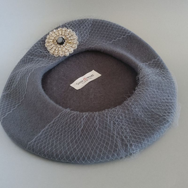 Émilie en Gris souris - Chapeau Casual – Image 6