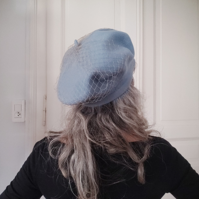 Émilie en Bleu ciel - Chapeau Casual – Image 3